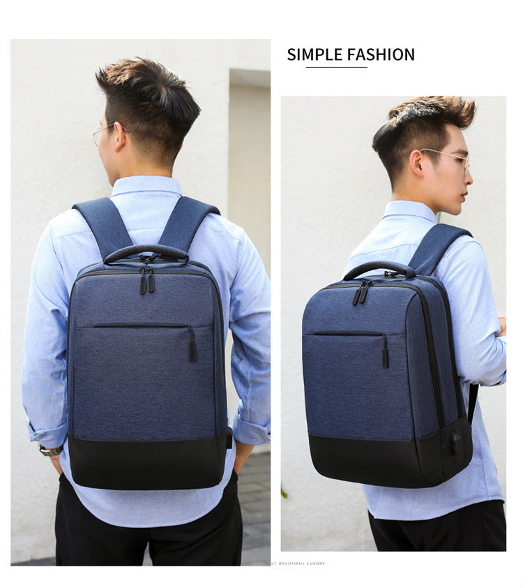 Sac à Dos Ordinateur Portable Multifonctionnel avec Port de Charge USB Grand Volume SACHM07BL - حقيبة ظهر متعددة الاستخدامات للكمبيوتر المحمول والعمل