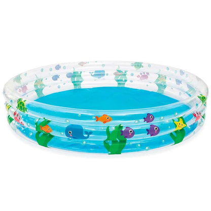 Piscine Gonflable Ronde Transparente Pour Enfants 183 x 33cm Bestway #51005