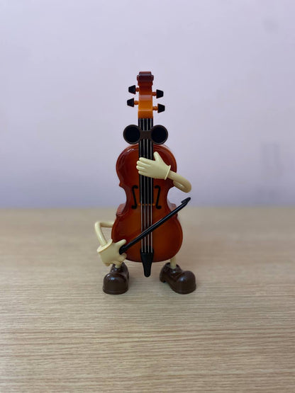 Boîte à Musique Décorative en Forme de Violoncelle