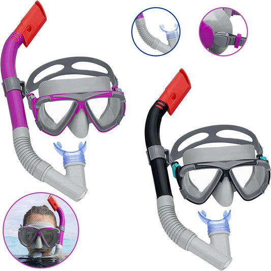 Bestway Masque et Tuba Dominator pour Adultes dès 14 Ans 24029