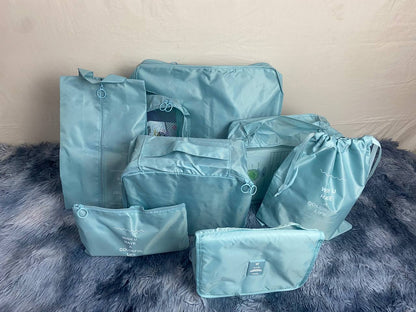 Organisateur Valise 8pcs Sac Rangement et Les Essentiels du Voyage