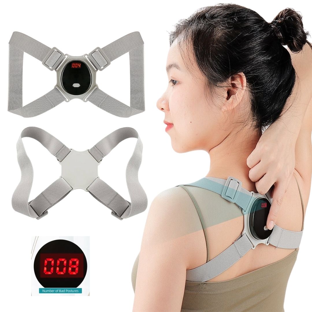 Correcteur de Posture Intelligent réglable vibrante