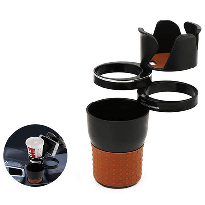 Porte-gobelet Multi intelligent réglable 5en1 pour voiture, rangement accessoires d’intérieur de voiture