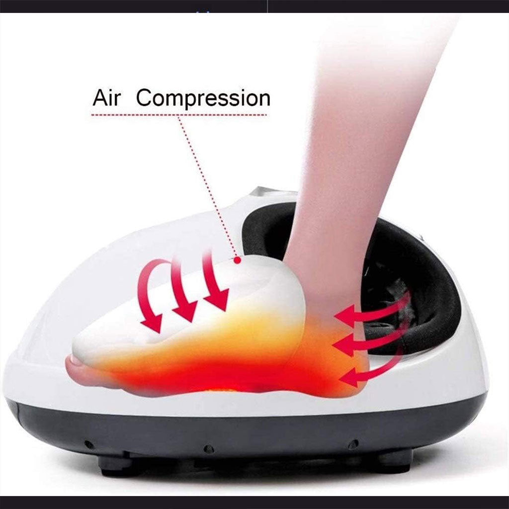 Masseur de pieds professionnel, avec malaxage des tissus profonds compression d’air, avec chaleur