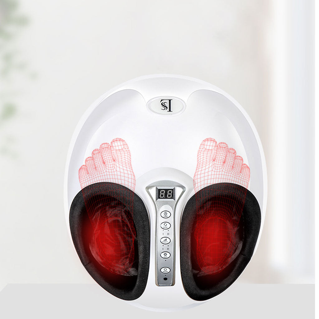 Masseur de pieds professionnel, avec malaxage des tissus profonds compression d’air, avec chaleur