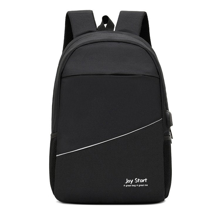 3 PCS Sac à dos multifonctionnel Avec Sortie USB ET Sortie kit-man - Noir