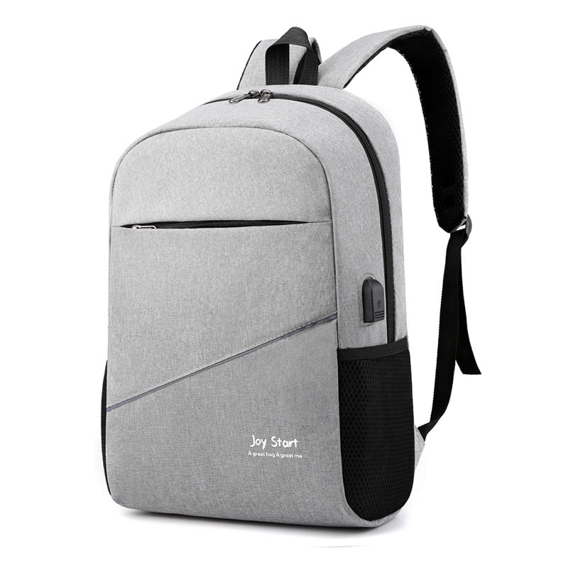 Sac à dos homme avec sac bandoulière et trousse 3en1 bleu 2755-8 – محفظة ظهر رجالية 3 قطع أزرق