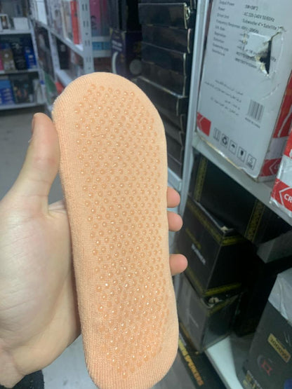 Paires Chaussettes de Yoga pour Femme Antidérapantes