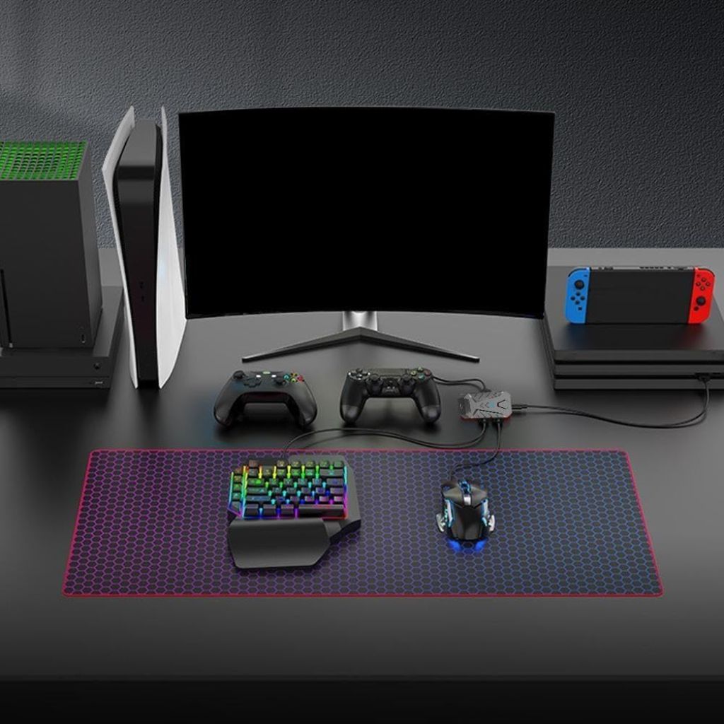 Convertisseur Clavier et Souris Gaming 7 en 1 – محول لوحة مفاتيح وفأرة للألعاب