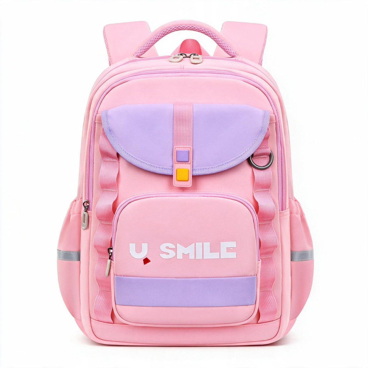Sac à Dos Scolaire pour Enfnats U-Smile Rose SACKDS09RS - حقيبة مدرسية للأطفال