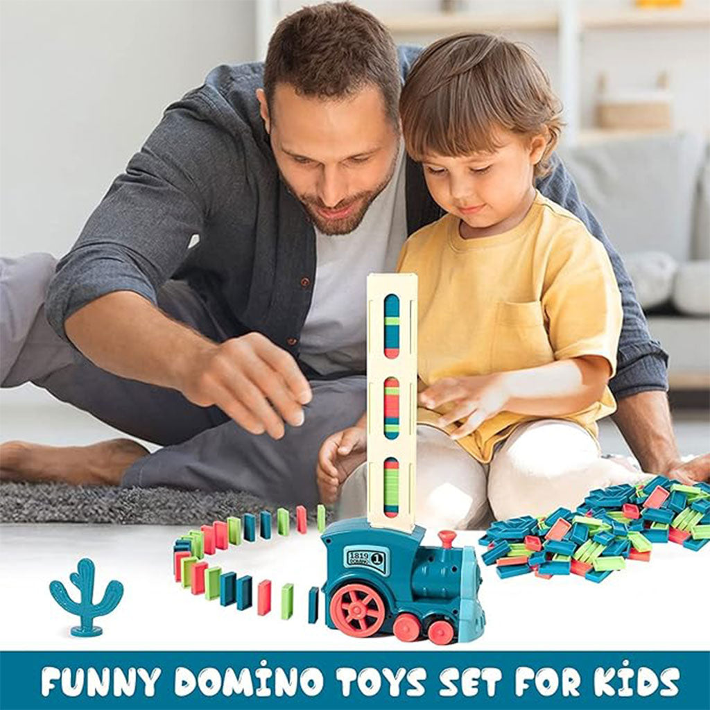 Jeu De Train Domino Educatifs avec lumières et Musique pour Enfants
