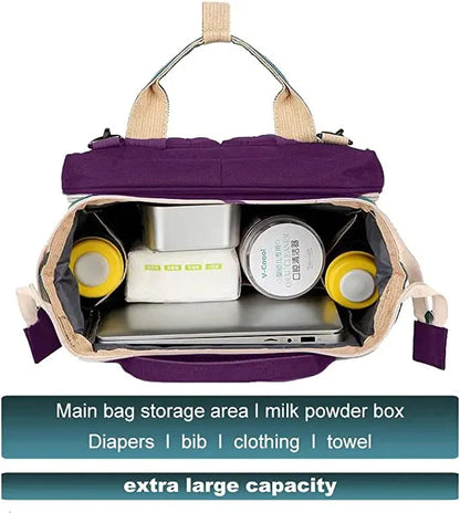 Sac à dos et landau pour bébé pliable 3in1