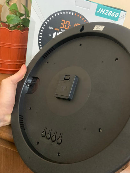 Horloge murale numérique LED avec Télécommande JH-2560