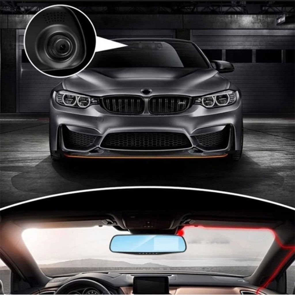 Rétroviseur et Caméra de voiture avant FHD 1080P 4.3P