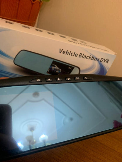 Rétroviseur et Caméra de voiture avant FHD 1080P 4.3P