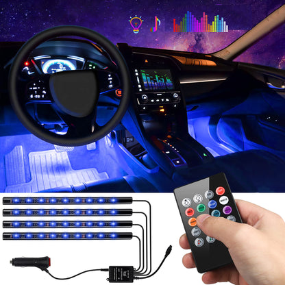 Sound atmosphere lamp 48 LED pour voiture