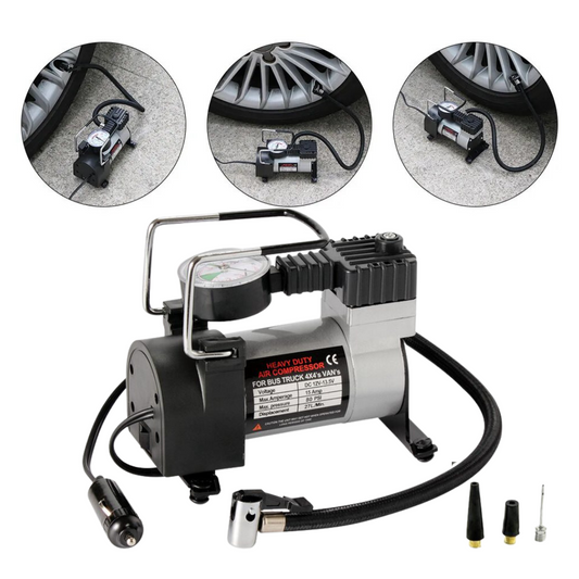 Air Compresseur et Gonfleur de pneu DC 12V prise allume ci-gare - تنزوت