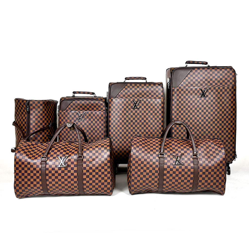 Pack de Valise 6Pcs de Haute Qualité Motif LV