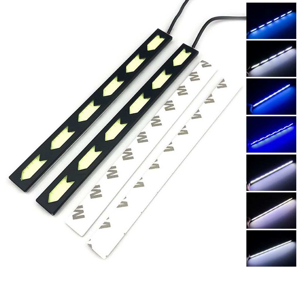 Lot de 2 feux de circulation à LED COB