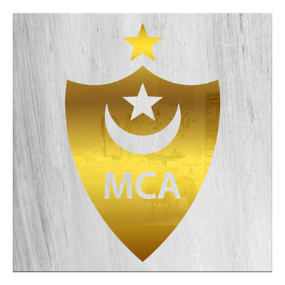 Cadre en Acrylique Effet Gold Miroir Motif Club MCA