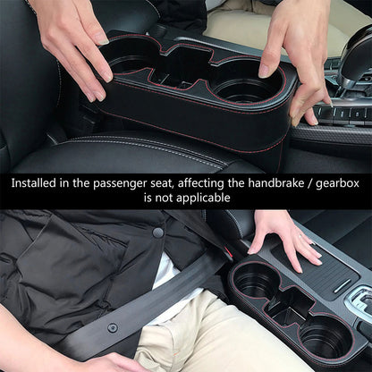 Organisateur de remplissage d’espace de voiture avec porte-gobelet