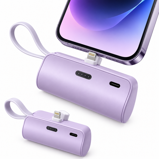 Mini Power Bank Portable Anker 10W 5000mAh avec Connecteur Direct - باور بانك مصغر ومحمول