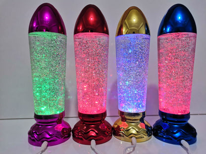 Lampe LED flocon de neige magique rotatif RGB