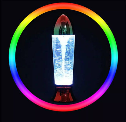 Lampe LED flocon de neige magique rotatif RGB