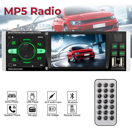 Autoradio MP5 4.1 Pouces FM Radio Ecran HD NO4053AI – مشغل راديو السيارات