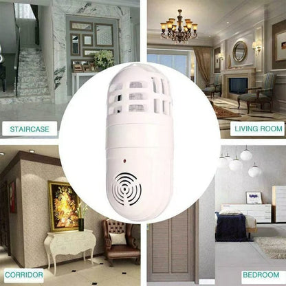 Répulsif antiparasitaire ultrasonique 2en1 et zapper d'insectes piège à lampe électrique