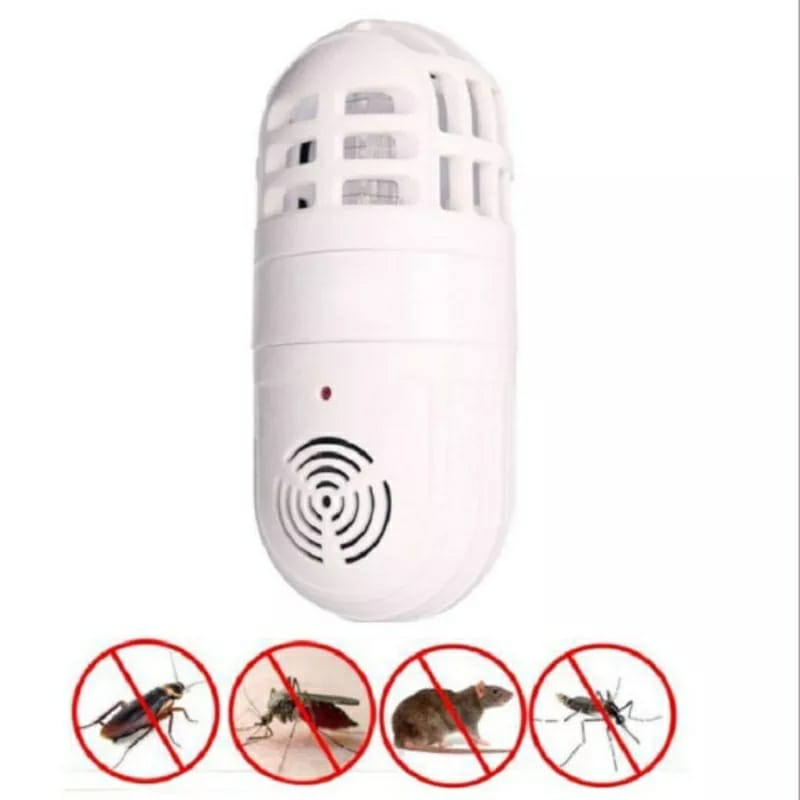 Répulsif antiparasitaire ultrasonique 2en1 et zapper d'insectes piège à lampe électrique
