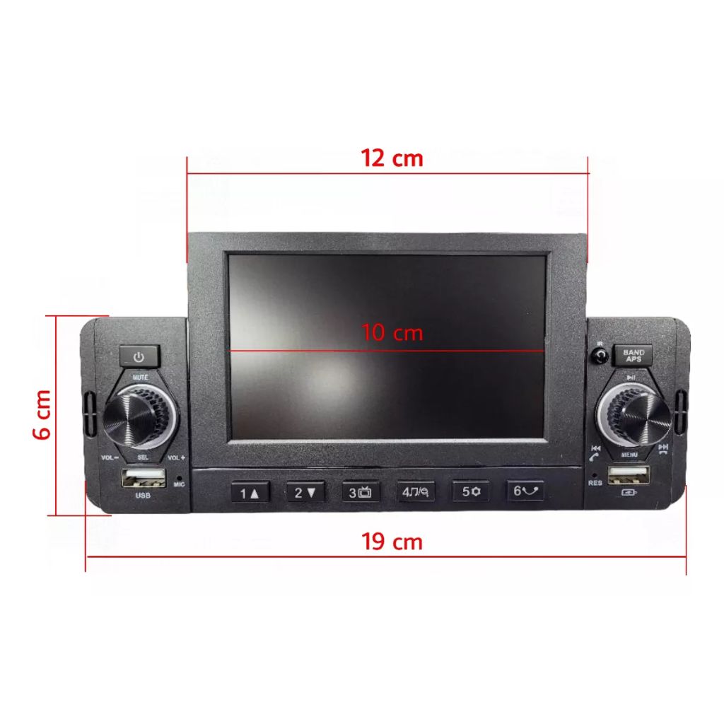 Autoradio Bluetooth avec Écran MP5 et Fonction MirrorLink – راديو سيارة بلوتوث مع شاشة