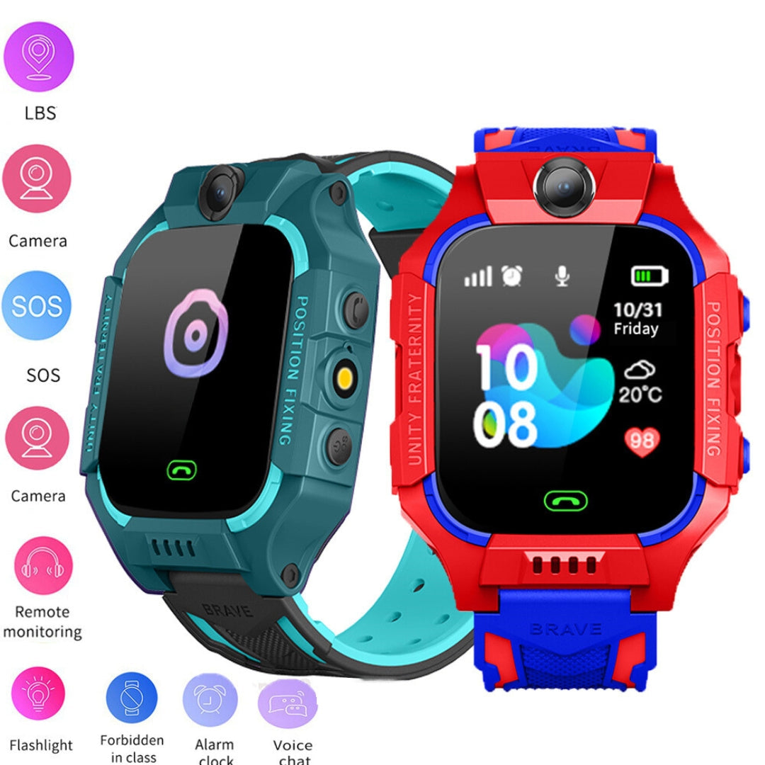 Montre intelligente Enfants Localisation Tracker SOS appel caméra