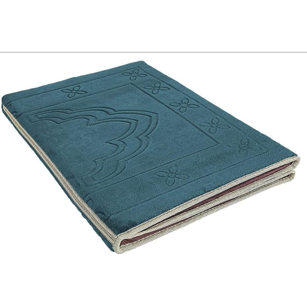 Tapis de Prière Sultan Pliable avec Dossier – سجادة صلاة سلطان قابلة للطي مع مسند ظهر