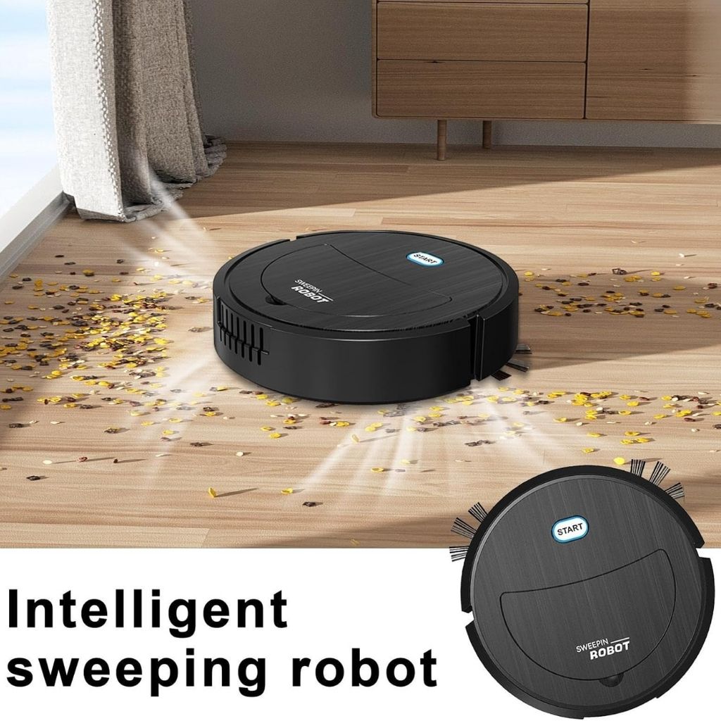 Aspirateur Robot Intelligent pour la Maison – مكنسة روبوت ذكية للمنزل