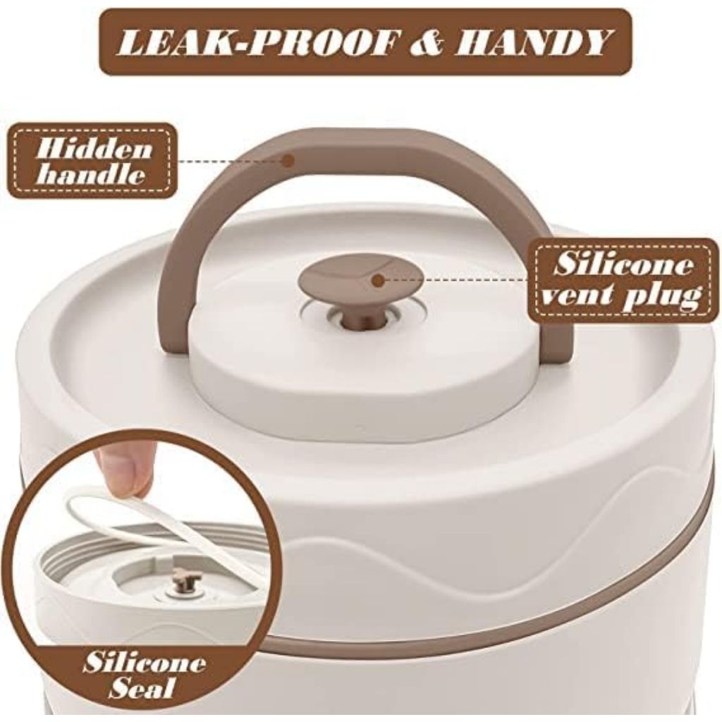 Boîte à Lunch Isotherme Micro-ondable – حافظة طعام حرارية قابلة للاستخدام في الميكروويف