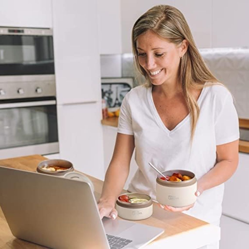Boîte à Lunch Isotherme Micro-ondable – حافظة طعام حرارية قابلة للاستخدام في الميكروويف