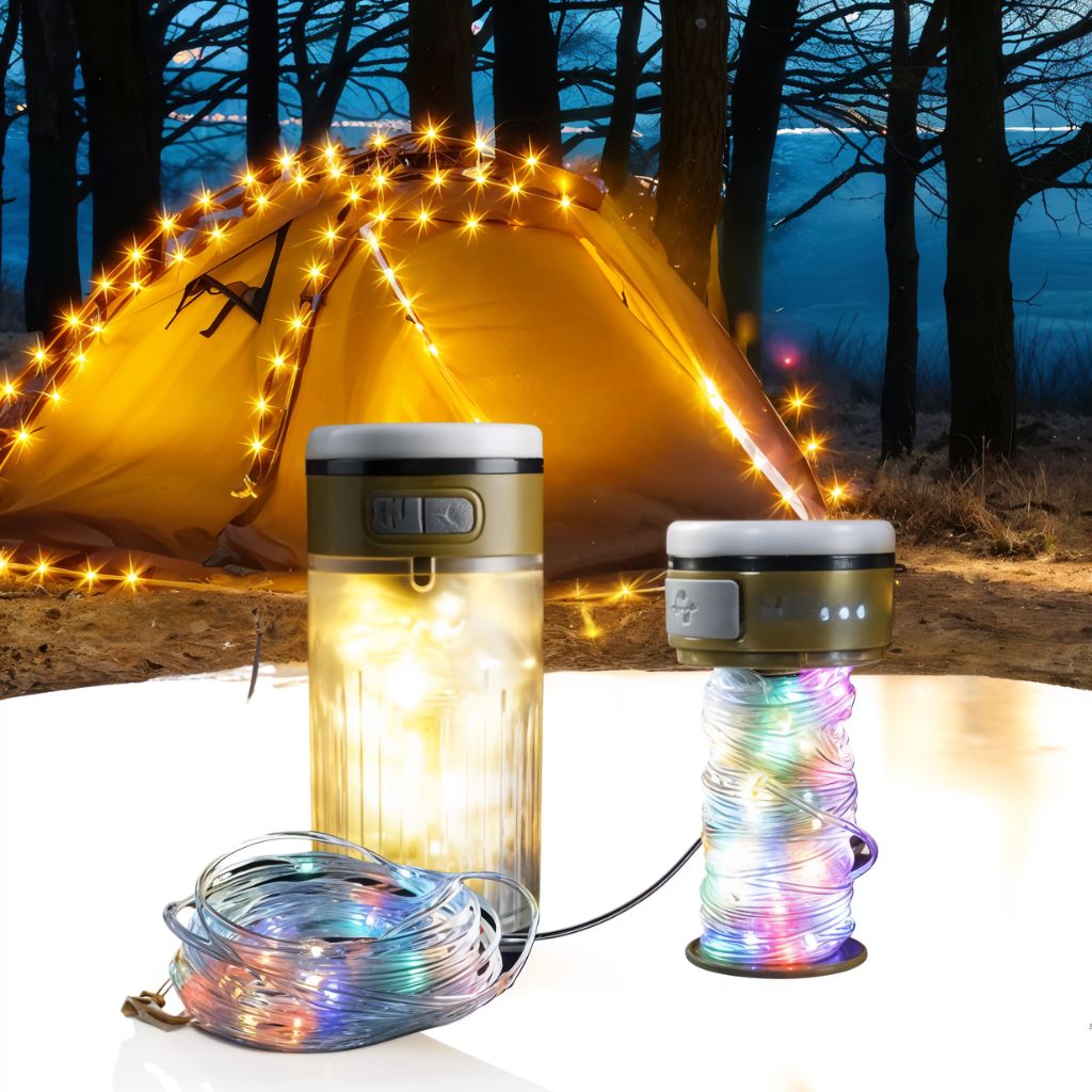 Guirlande Lumineuse LED Rechargeable 4en1 Étanche IPX4 - سلسلة أضواء قابلة لإعادة الشحن