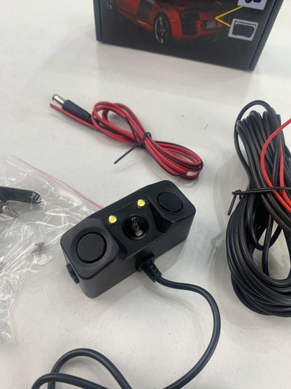 Kit de caméra de recule avec double capteur de de stationnement – كاميرة خلفية مع رادارات خلفية