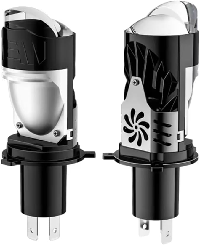 Ampoules de Phare LED H4 à Double Projecteur 20000LM 100W G19 H4 - مصباع دراجات نارية عالي السطوع