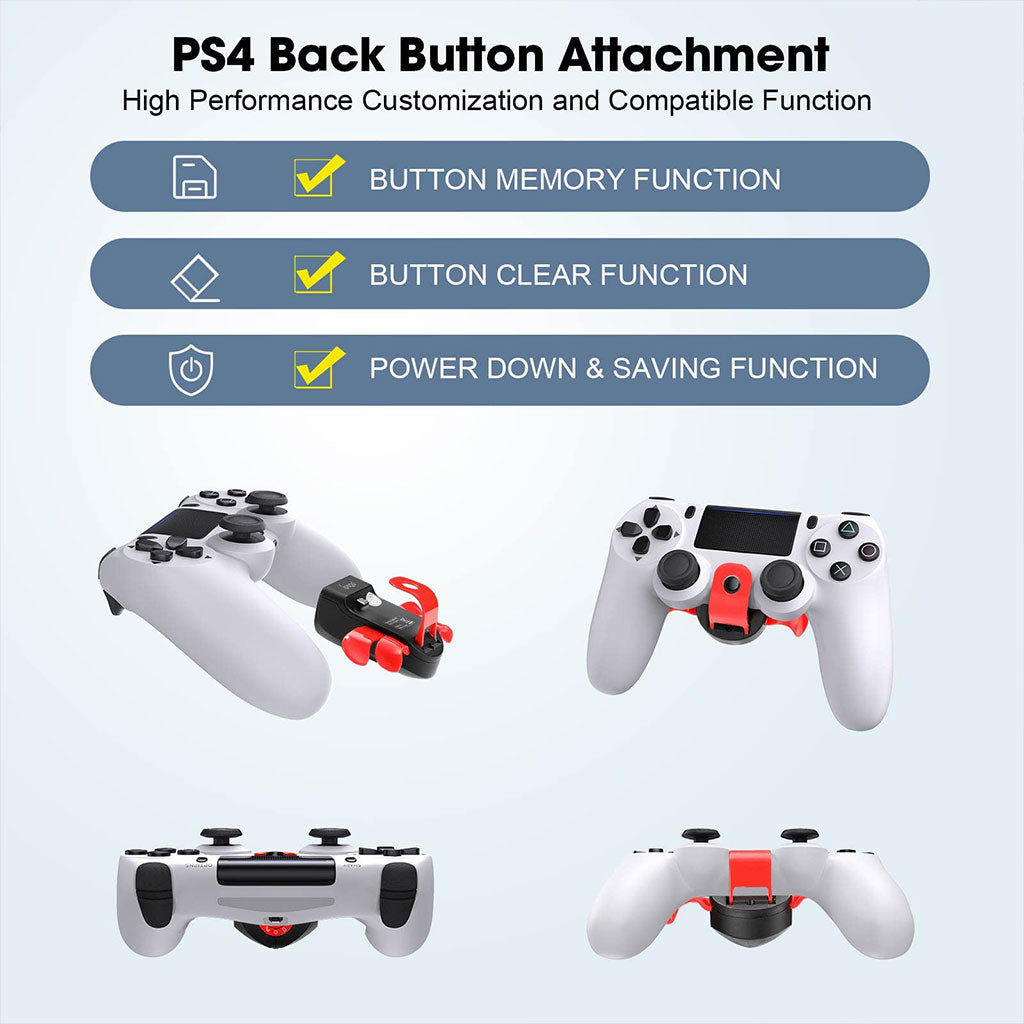 IPEGA Bouton arrière pour manettes PS4