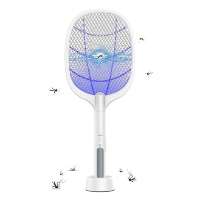 Tapette à mouches électrique 2 en 1 rechargeable par USB LTD638 – صاعق الناموس
