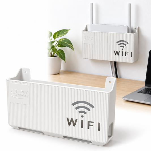 Support Modem Wifi Murale Facile à Fixer - حامل مودم جداري عملي ومنظم