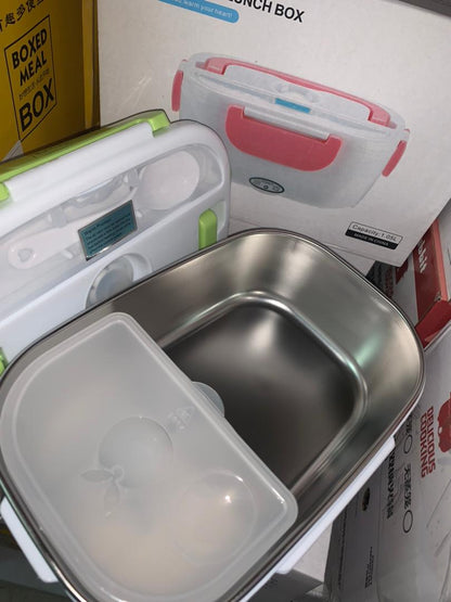 Boîte à lunch électrique en Inox Capacité 1.05L – علبة تسخين الطعام من الإينوكس