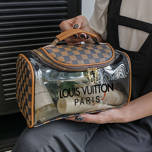 Pochette de Bain pour Produits Cosmétiques LV Unisexe – حقيبة أغراض الحمام
