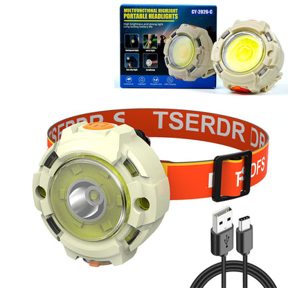 Lampe frontale LED Rechargeable 12000LM pour Camping CY2026C – مصباح رأس قابل للشحن