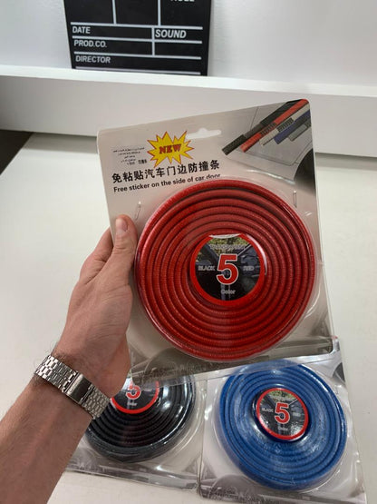 Bande Protection pour Bord Portière de Voiture en Caoutchouc 5m – شريط حماية أبواب السيارة