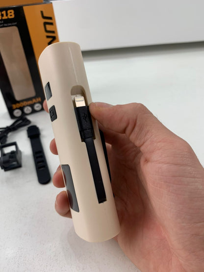 Éclairage de Vélo avant à LED et Power Bank 3000mAH – مصباح وبنك طاقة للدراجات الهوائية