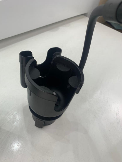Support de téléphone pour voiture avec porte-gobelet rotation à 360° - حامل هواتف وأكواب في السيارة
