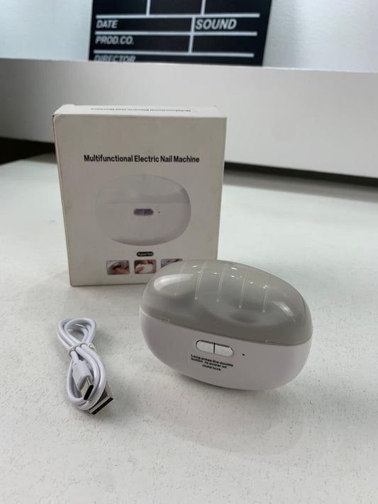 Coupe-ongles électrique 2 en 1 avec lumière LED – جهاز تقليم الأظافر للصغار والكبار